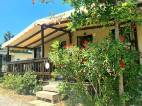 Comfortabele familie chalets met veranda incl airco dichtbij zee!